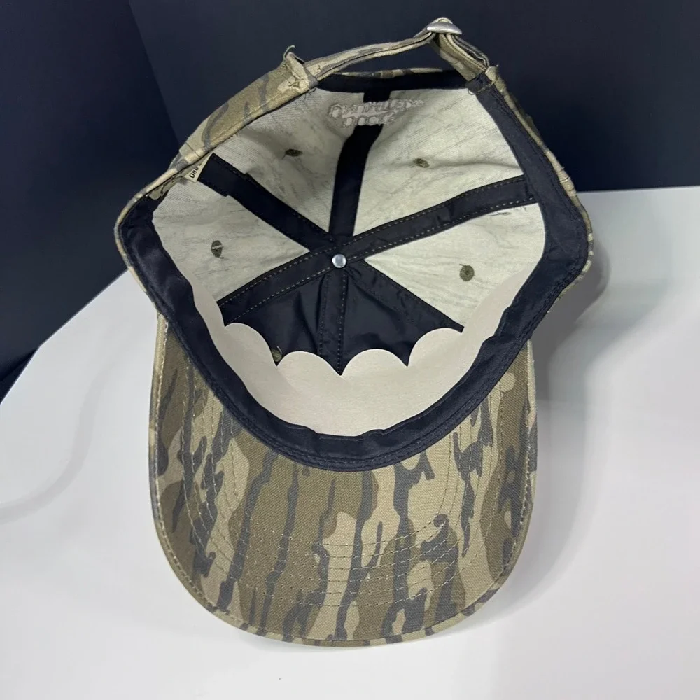 NWTs Ducks Unlimited Camo Baseball Hat Tiger Stripe Camouflage Adjustable Cap